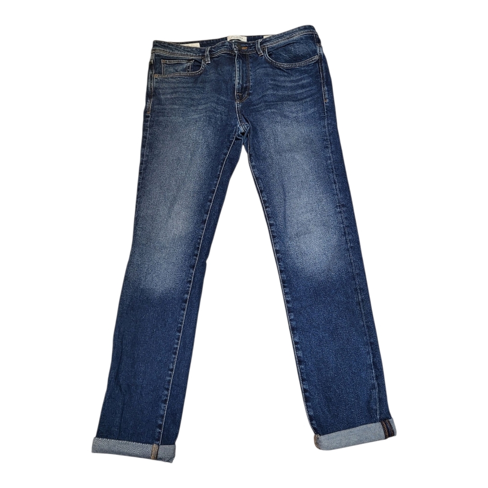 Selected Homme Men's Dark Blue Skinny Pete 3004 Jeans - Size 34